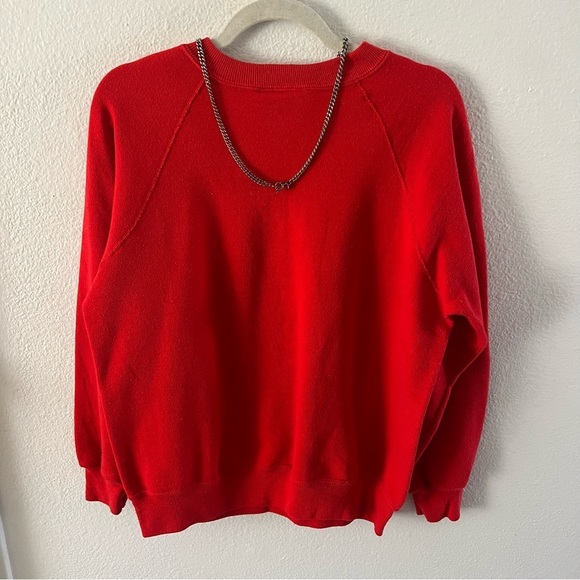 VINTAGE SANTA UGLY SWEATER Sweatshirt Sweater Christmas Holiday - Picture 4 of 4